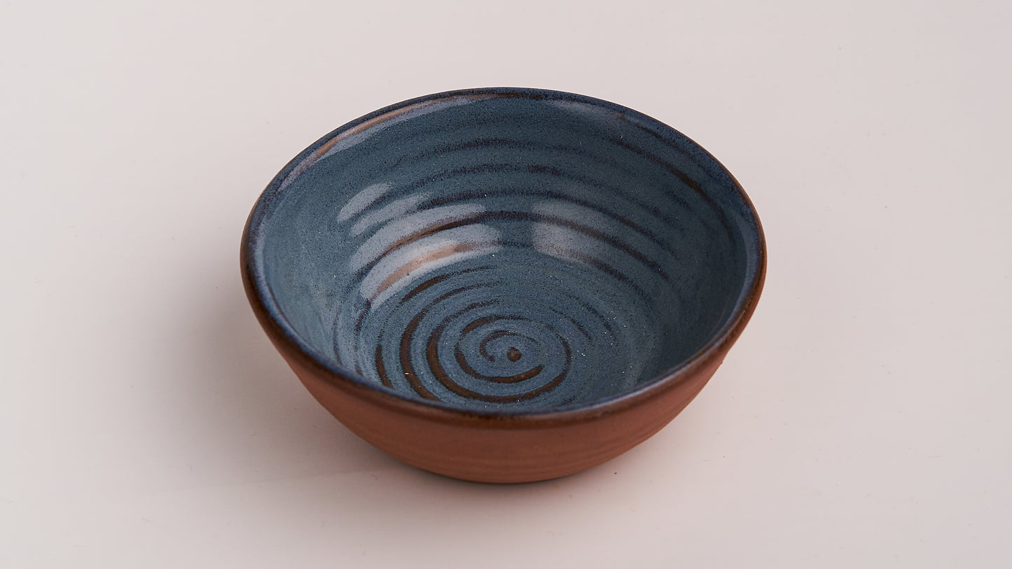 Ceramic Stoneware Mini Bowl Blue