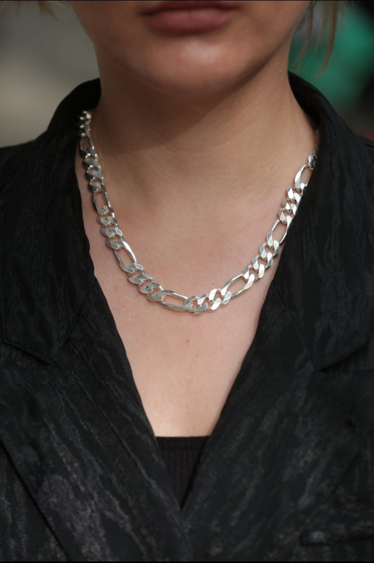 Figaro Chain 925 Sterling Silver